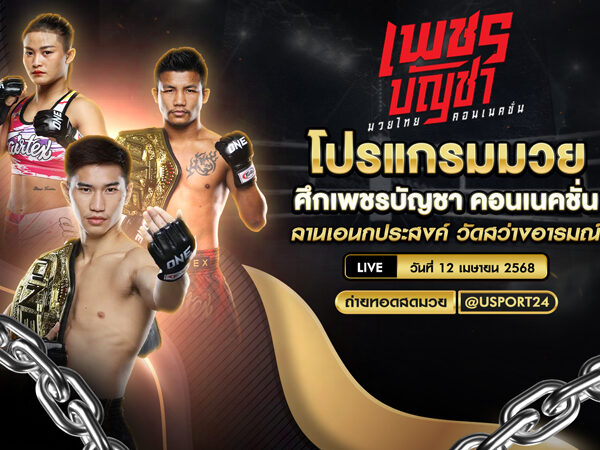 โปรแกรมมวย ประจำวันที่ 12 เมษายน 2568 ศึกเพชรบัญชา คอนเนคชั่น