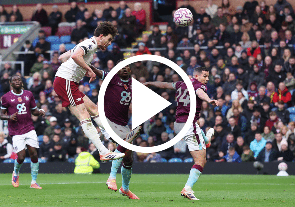 ไฮไลท์ฟุตบอล เบิร์นลีย์ vs อาร์เซนอล