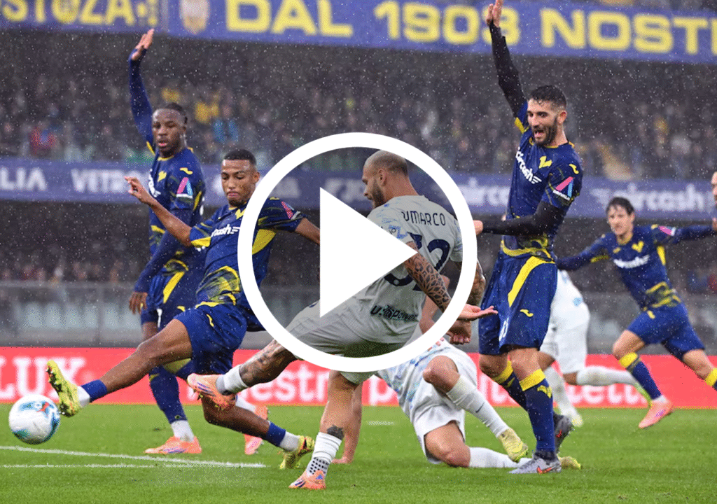 ไฮไลท์ฟุตบอล เฮลลาส เวโรน่า vs อินเตอร์ มิลาน : งูใหญ่บุกคว้าชัยหืดจับ