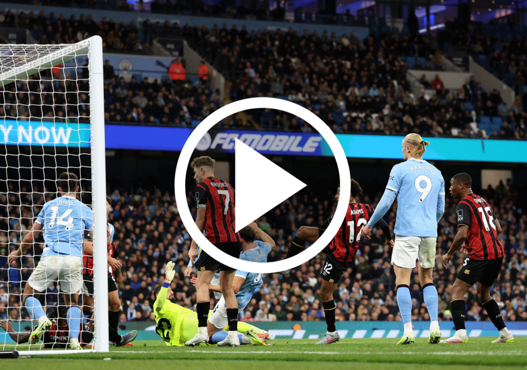 ไฮไลท์ฟุตบอล แมนเชสเตอร์ ซิตี้ vs บอร์นมัธ : เกมรุกไหลลื่น คว้า 3 แต้ม