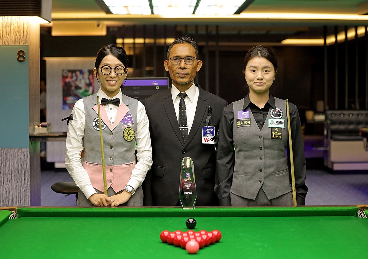 ไป๋ หยู่ลู่ ซิวแชมป์ Niche Cues Women’s Open 2025